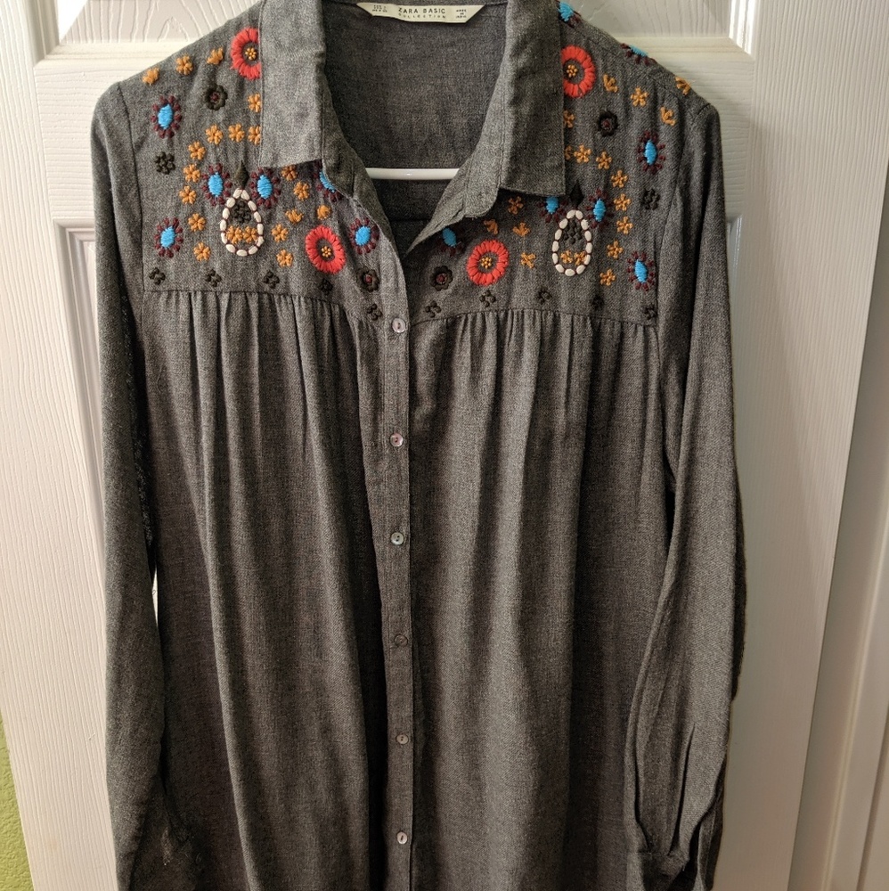 Zara tunic with pockets